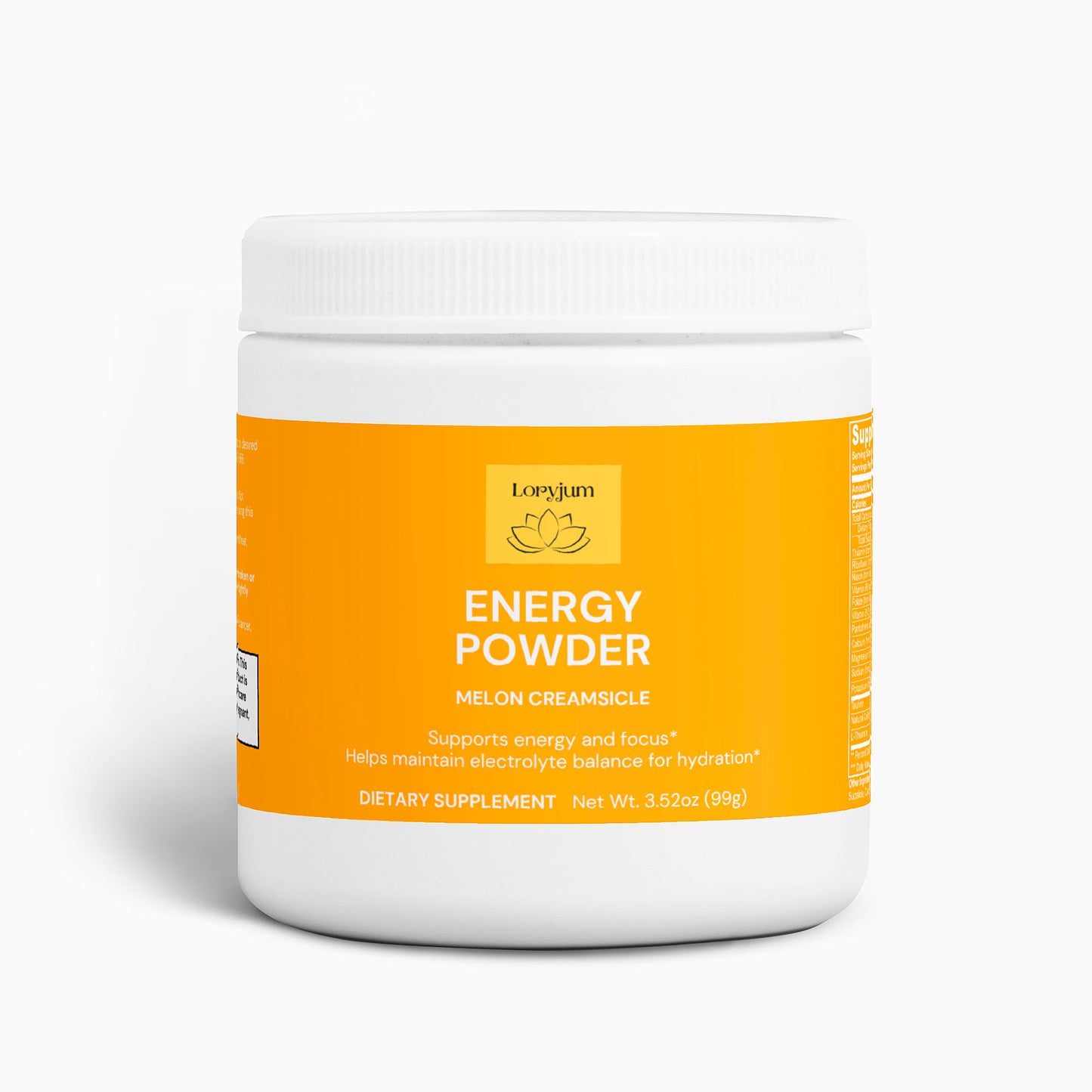 Energy Powder (Melon Creamsicle)