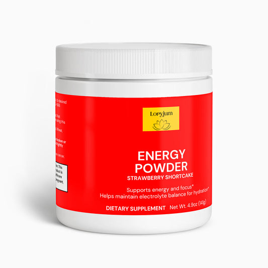 Energy Powder (Strawberry Shortcake)