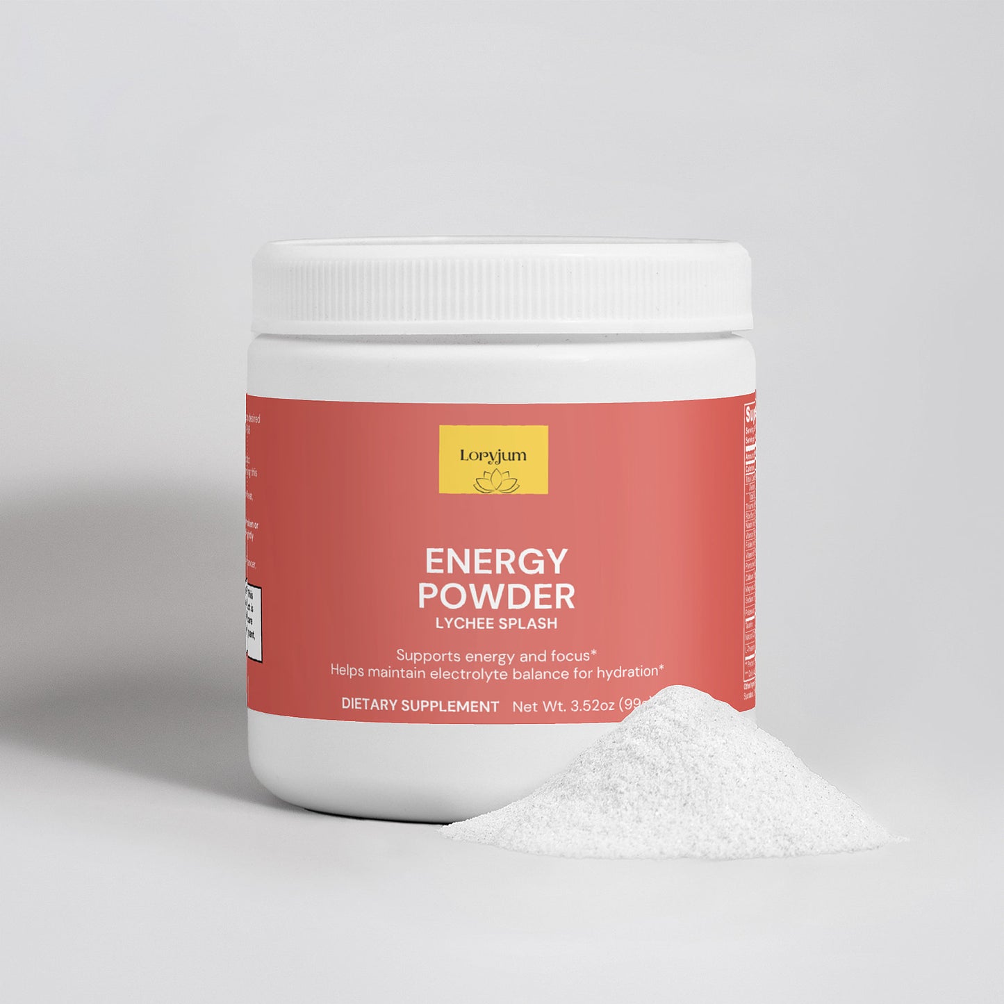 Energy Powder (Lychee Splash Energy)