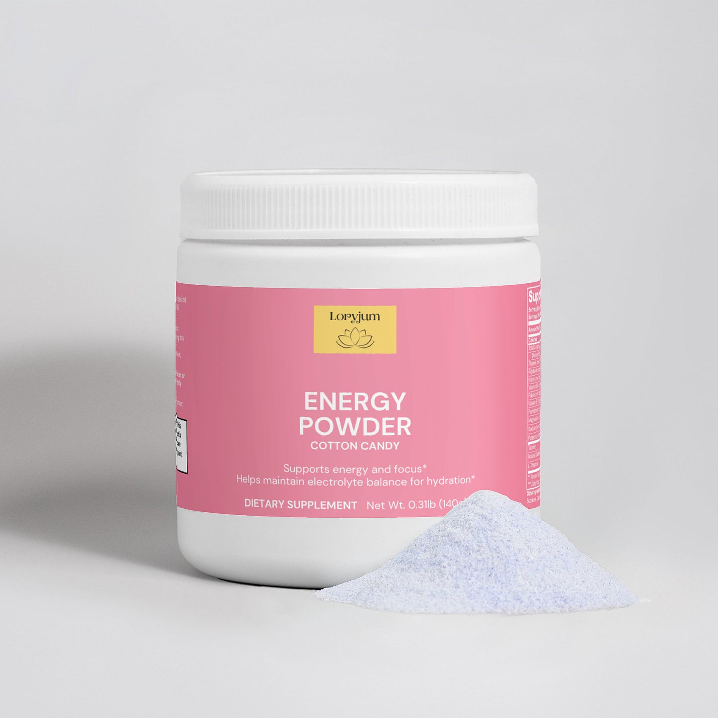 Energy Powder (Cotton Candy)