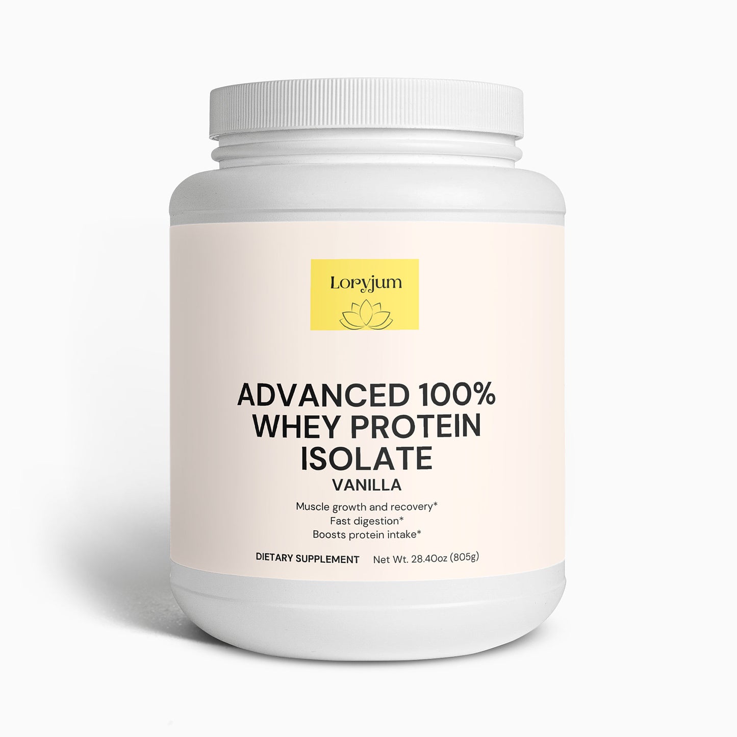 Advanced 100% Whey Protein Isolate (Vanilla)